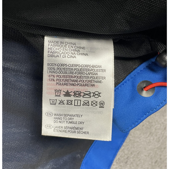 Mizuno Pro Jacket Mens XL Blue Softshell Impermalite Water Resistant 52GE5003 - Picture 15 of 16